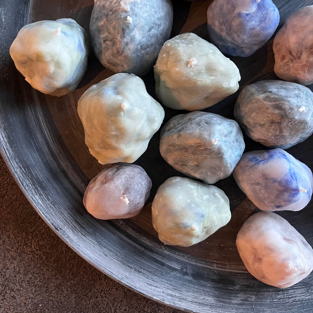 stone candle 7set